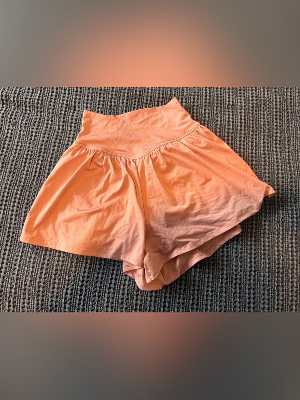 Women's High-Waist Pink Athletic Shorts